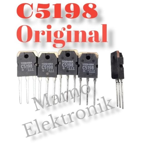 TR TRANSISTOR C5198 ORIGINAL TR FINAL POWER AMPLI TOA C 5198