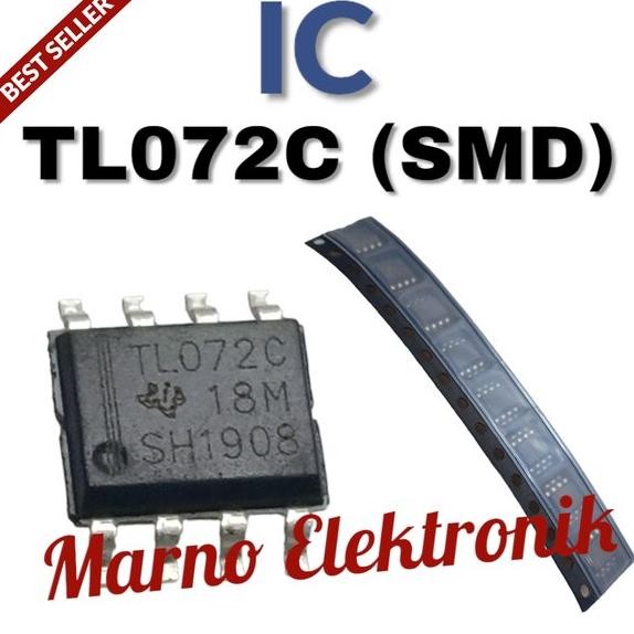 IC TL072C TL 072C TL072 TL 072 SMD ASLI ORIGINAL ORI