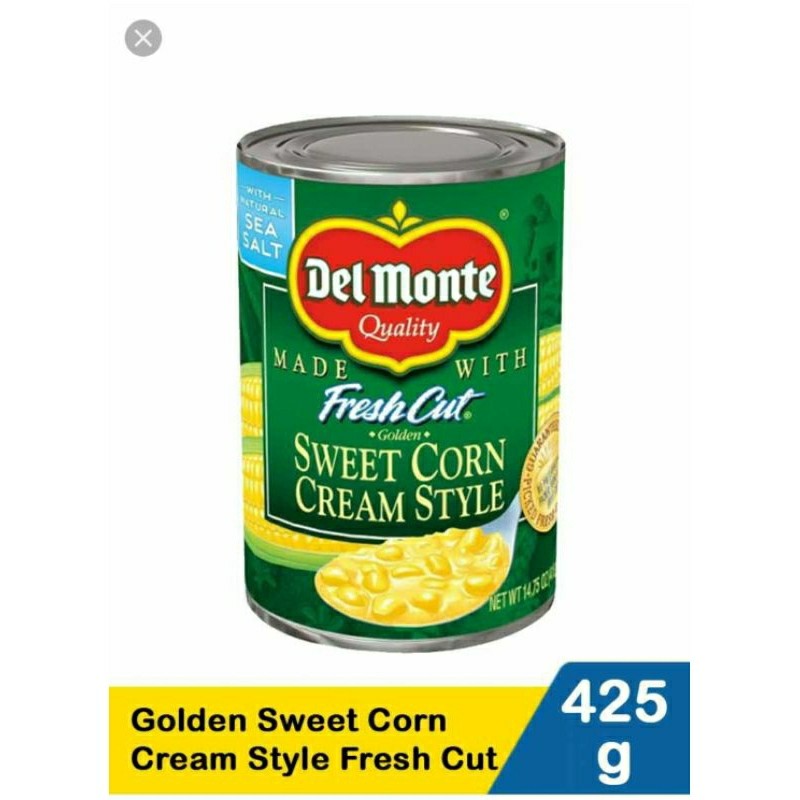 

Delmonte Fresh Cut Cream Style Corn 425Gr