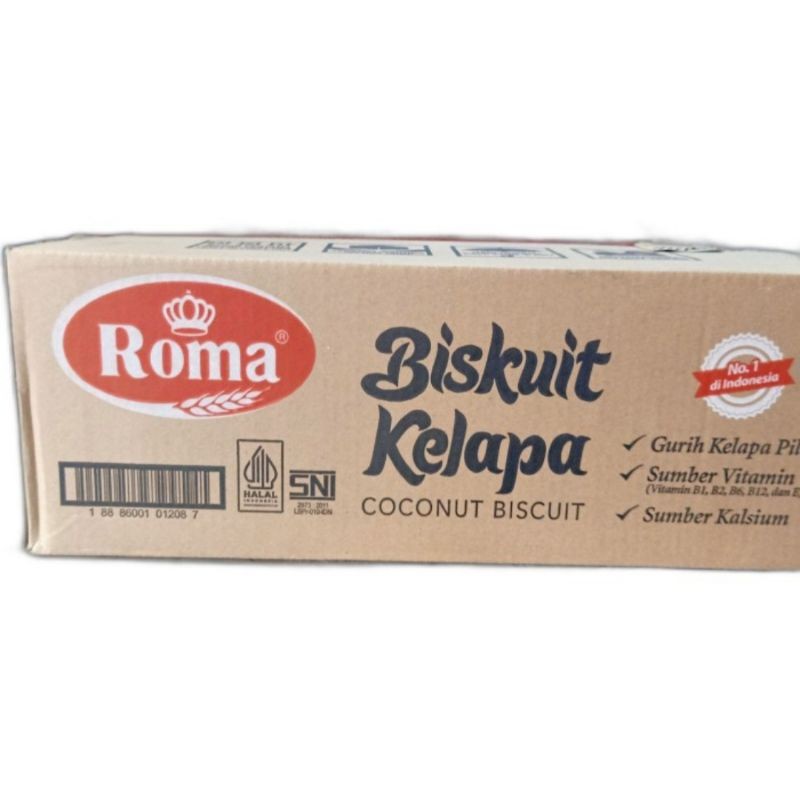 

Biskuit roma kelapa kaleng 345 g perdus isi 6