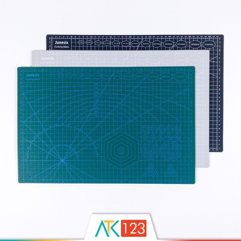 

SPECIAL Alas Potong / Cutting Mat / Pad / Board A3 Dua (2) Sisi / Two-Sided / Double-Sided / Reversible Junesix hy-120