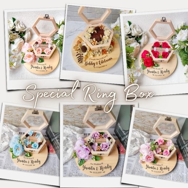 

VIRAL Ringbox Wedding Engagement Kotak Cincin Nikah fgk-24