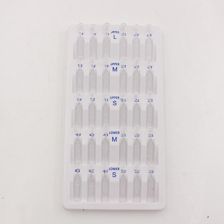 Premium 30Pcs/Set Veneer Gigi  Form Dental Cetakan Veneer Gigi Alat Pemutih Veneer Gigi High Quality