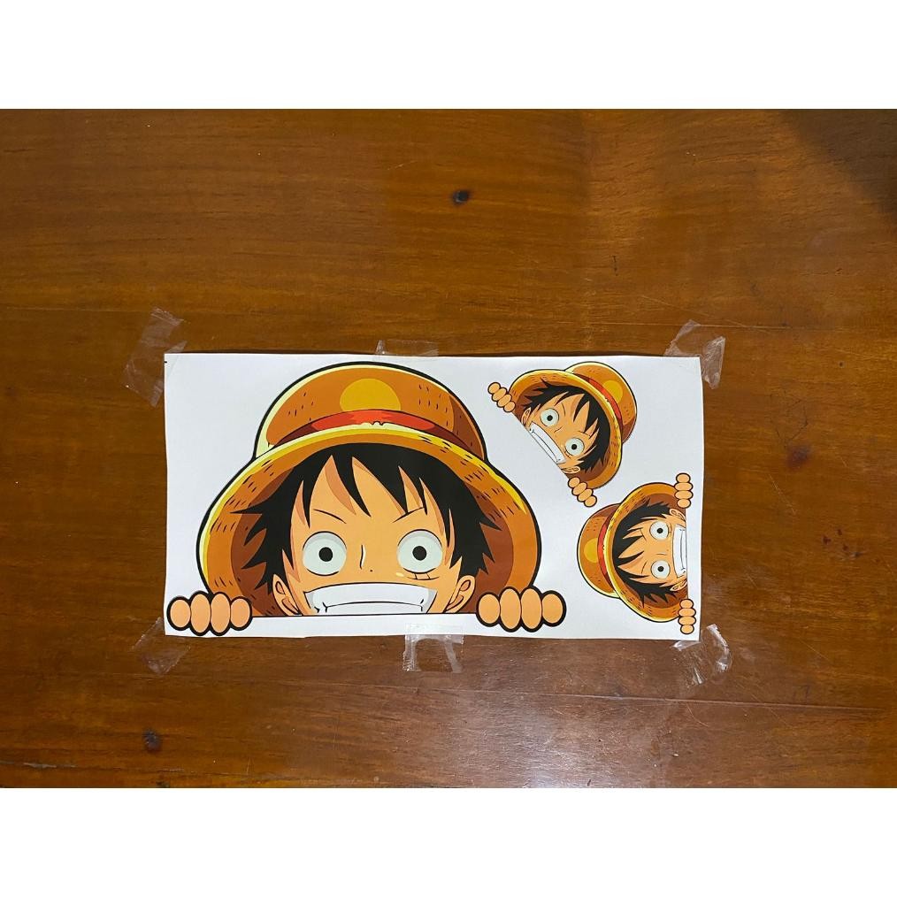 

STICKER ONE PIECE-ANIME-STICKER LUFFY-STIKER AESTHETIC LAPTOP HP TUMBLER