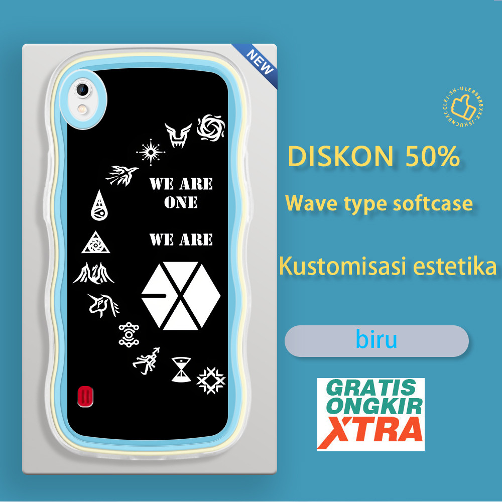 Samsung A10 A30 A30s A31 A32 A20 A20S A21S A22 A23 5G A50 A50S  Casing Ponsel  Korea EXO LOGO WE ARE