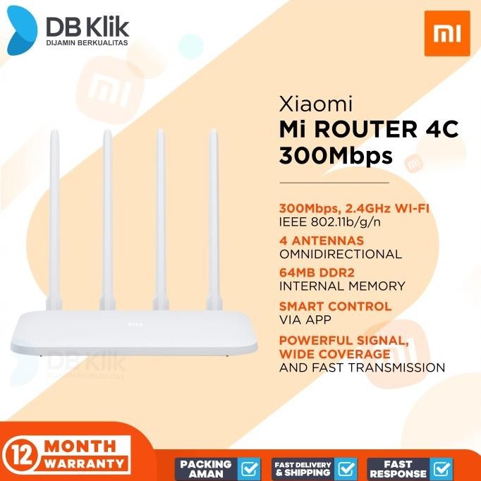 NEW Router Xiaomi Mi 4C 300Mbps - Xiaomi MI Router 4C