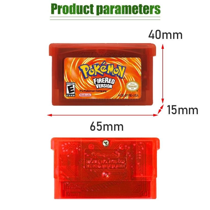 Gameboy Kaset Nintendo GBA Pokemon Emerald Gameboy Advance Micro SP NDS DS Lite Fat