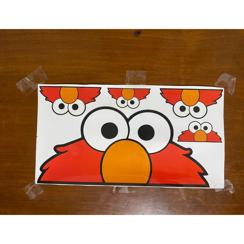 

STICKER ELMO-STICKER SESAME STREET-STIKER MOBIL-STIKER AESTHETIC LAPTOP HP TUMBLER