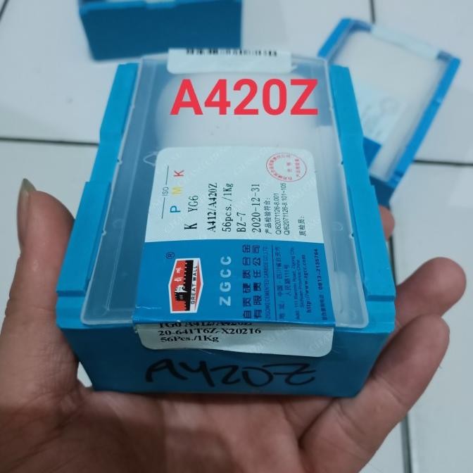 Widia Yg6 A420Z - Betel Widia -Betel Bubut Widia - Tip Widia Yg6 Kualitas Premium
