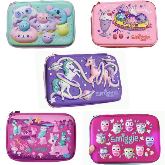 

Smiggle 3D Kotak Tempat Pensil Anak Pencil Case Art Organizer dessert SM88