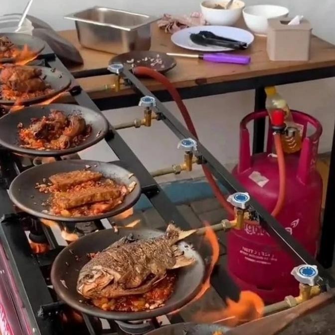 

Paket Usaha Sambal Gami Bakar Piring Cobek Sambel Gami 18cm DS10