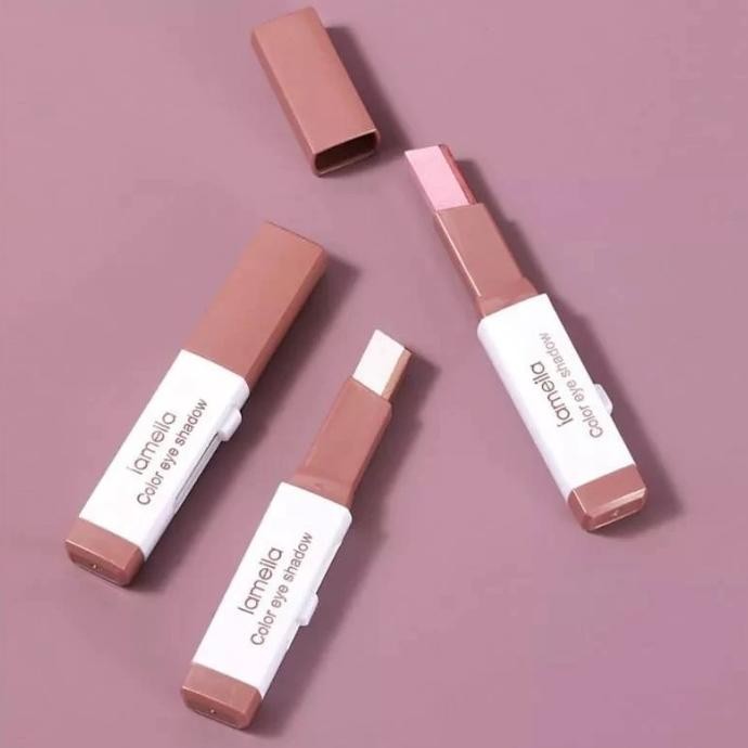 Novo Eyeshadow Stick Duo Gradasi Ombre Korea CDS