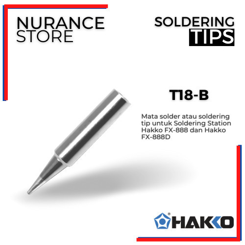 MATA SOLDER HAKKO T18-B (MATA SOLDER HAKKO FX-888 & FX-888D)