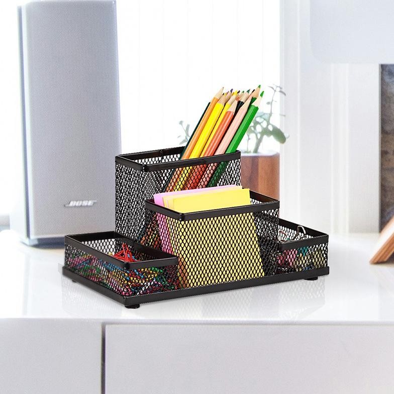 

we-12 TEMPAT PEN PENSIL PERSEGI ALAT TULIS PENSIL MEMO HOLDER MEJA TEMPAT ALAT TULIS PENGATUR MEJA MURAH Sale