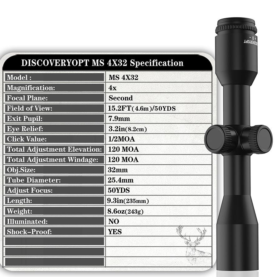 fth- Teleskop Discovery MS 4x32 sfp terbaru Viral