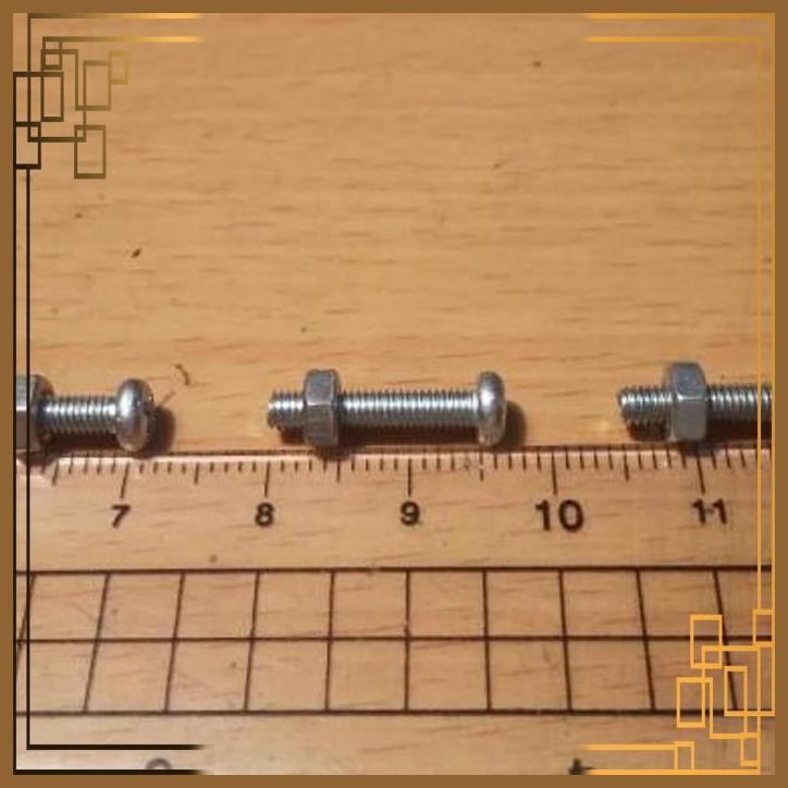 [SPL] BAUT MUR M3X15MM / M3X20MM