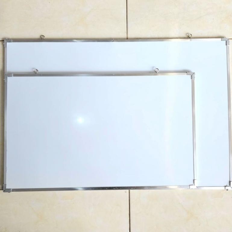 

dvc-78 Papan Tulis Putih Gantung White Board 40x60 30x50 cm Timbal Balik Kapur Multifungsi - Dapur Karya Mdn Murah