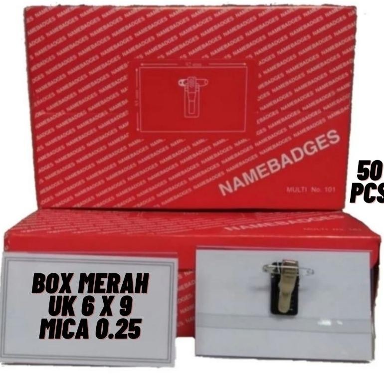 

Termurah Id Card Nametag Multi Name Bages 6 X 9 & 7 X 10 Nametag 50 Pcs Cuci Gudang