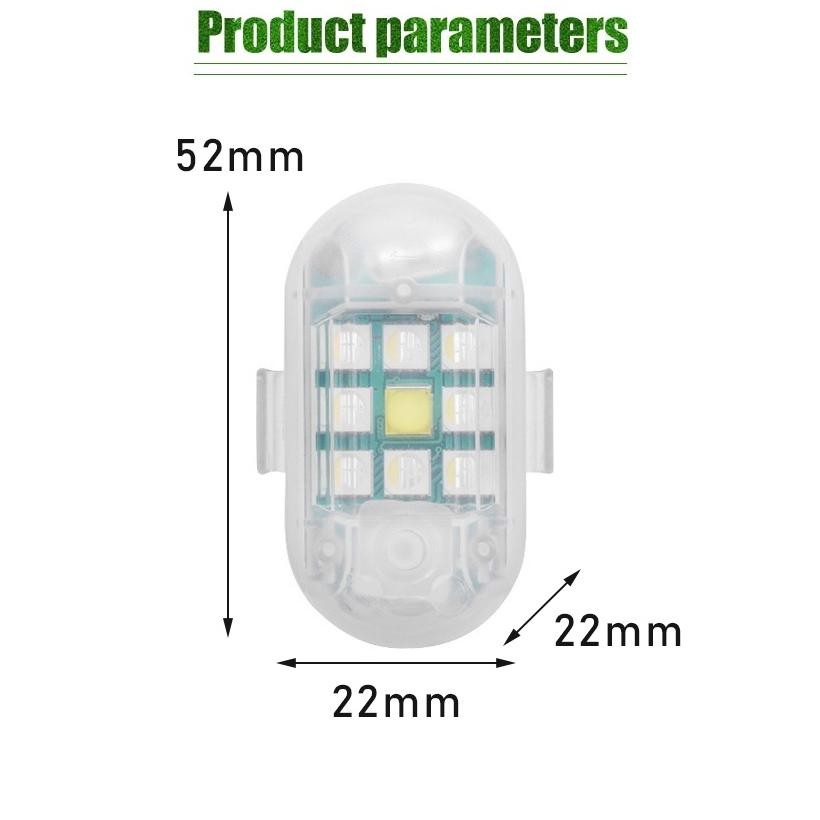 Lampu Motor Lampu Kilat LED Sepeda Motor / New Lampu Led Model Pesawat Kedip Sepeda Motor / Lampu LE
