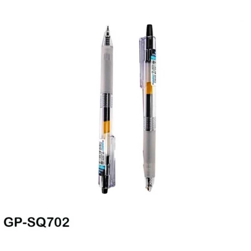 

ty-35 Harga Grosir ( 1kotak / 12pcs ) Pulpen Gel Tekan SQUEEZY GP-SQ702 STARPEN 0.5mm Viral