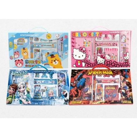 

g-24 HaiWai COD Set Alat Tulis Karakter / Alat Tulis Cartoon Lucu / Alat Tulis Anak STY07 Premium
