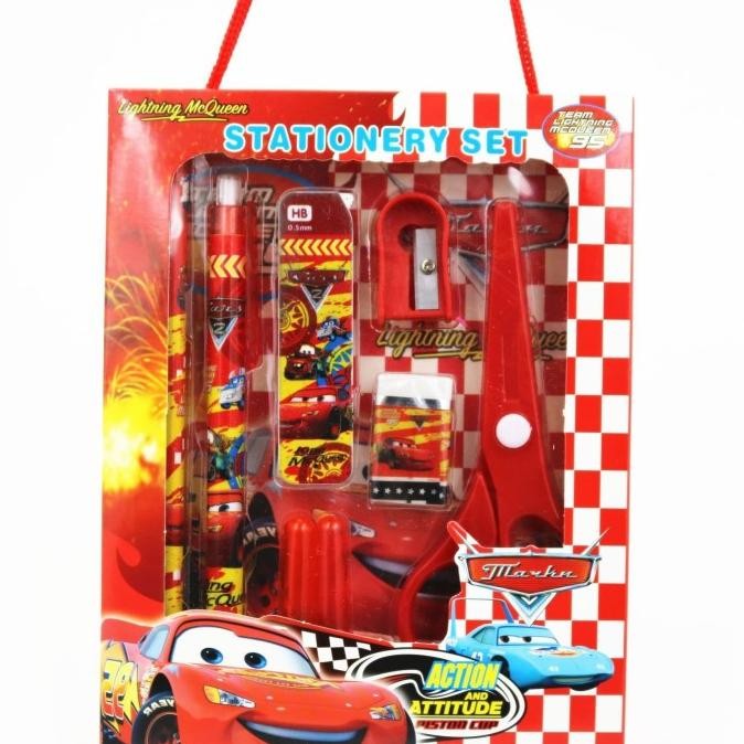 

oiu Stationary set goody bag ultah kado natal cars minion mickey mouse10 TERLARIS