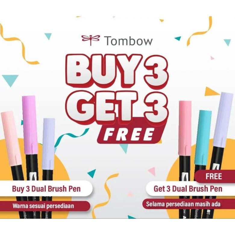 

et-98 BELI 1 GRATIS 1 MINIMAL BELI 3 ABT TOMBOW DUAL TIP BRUSH PEN ART MAKER SPIDOL KUAS KALIGRAFI CAT AIR WARNA Terlaris