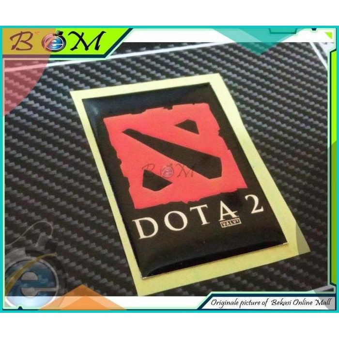 

Sticker stiker Logo timbul game dota 2 140BZ4 perkakas