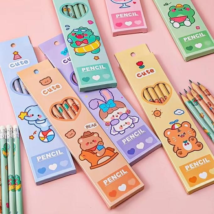 

Promo! SET 6 PCS Pensil Unicorn Alat Tulis Cewek Lucu Anak Sekolah HB Pony Original