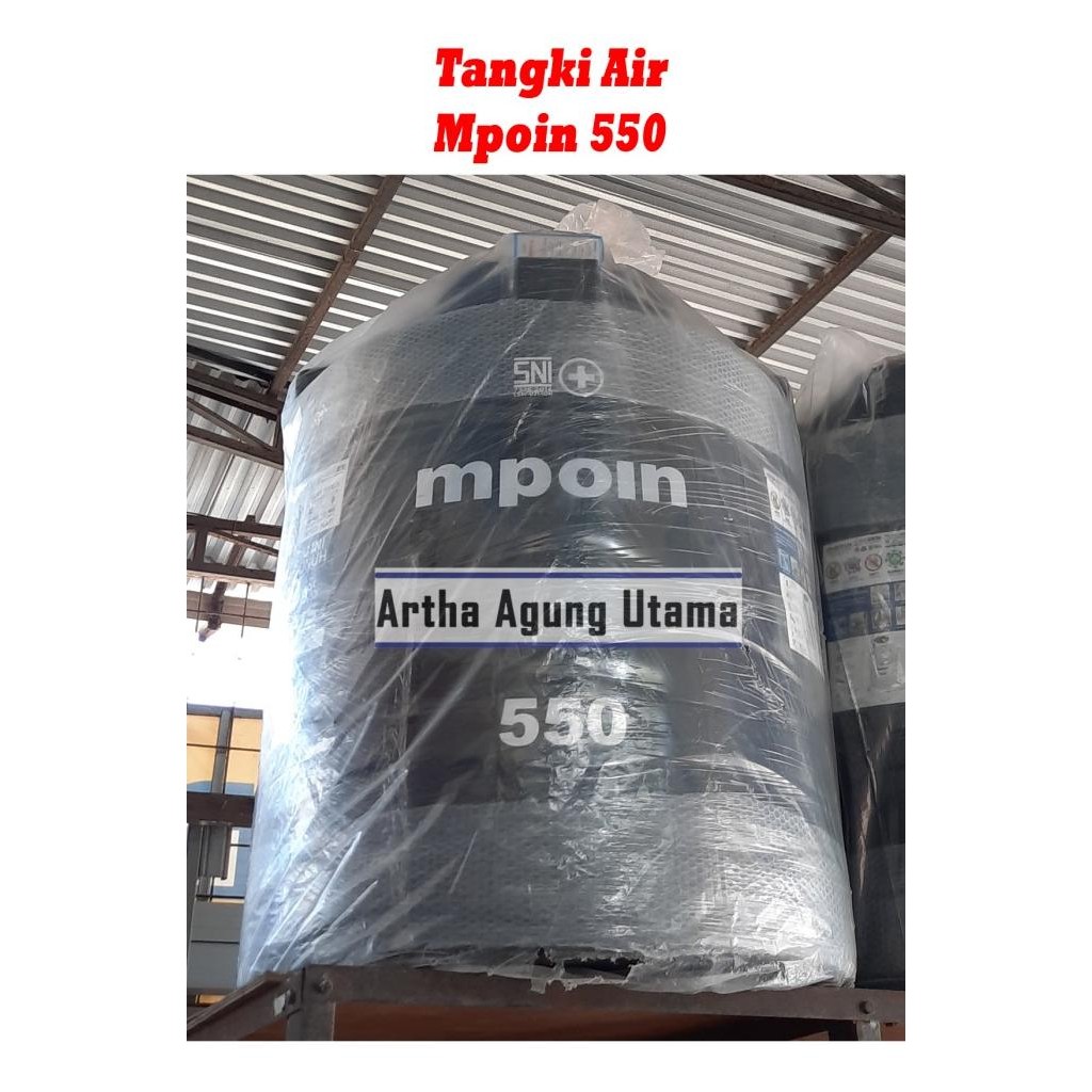 TERMURAH - Tangki Air / Tandon Air MPOIN WAVE 300 lt, Mpoin 550 lt , Mpoin 800lt