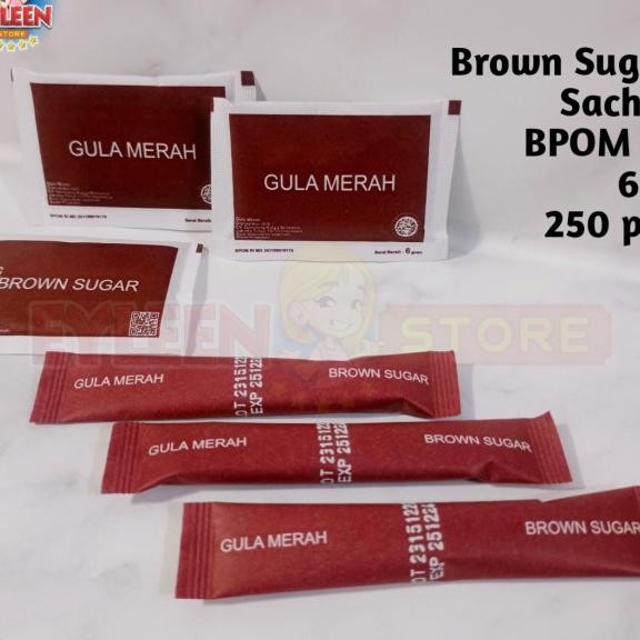 

Brown Sugar Sachet / Gula Merah Isi 250 Pcs Gula Hotel Sachet