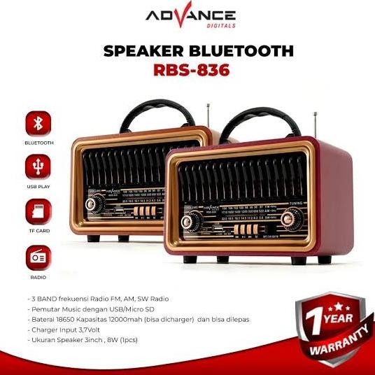 NEW Speaker aktif rbs - 836 Advance
