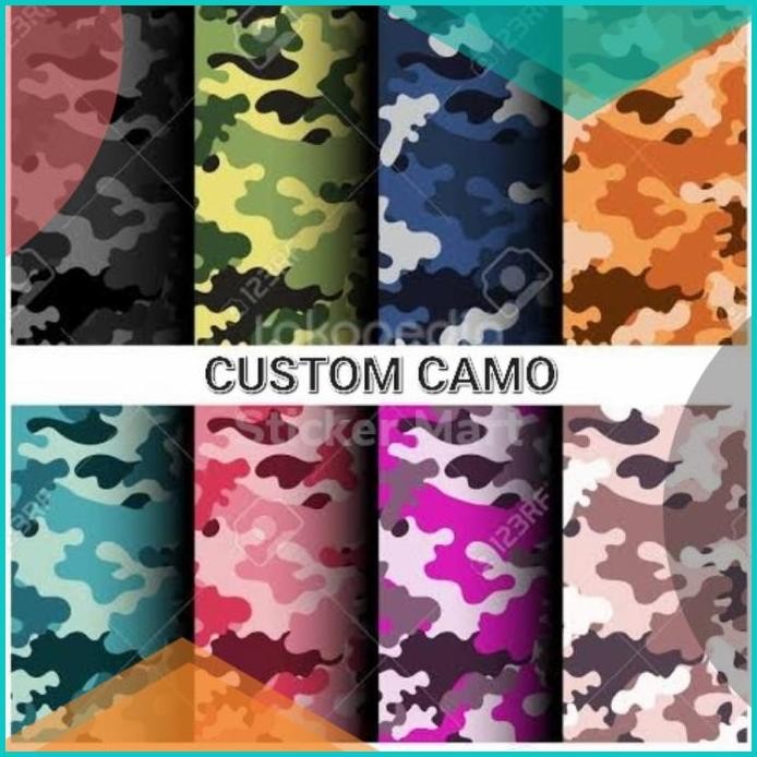 

Sticker Motif Army Custom Camouflage Doreng Roll 140BZ4 limited stock