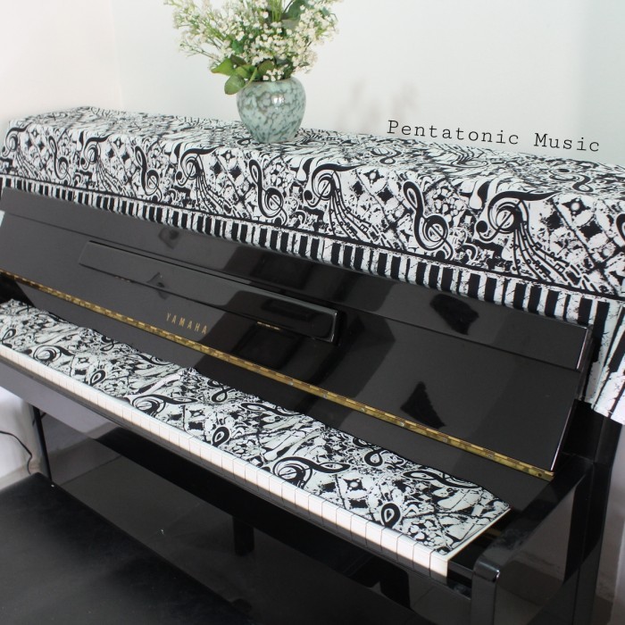 BIG SALE Sarung Piano Taplak Cover Batik Dekorasi Alat Musik Kado Hadiah