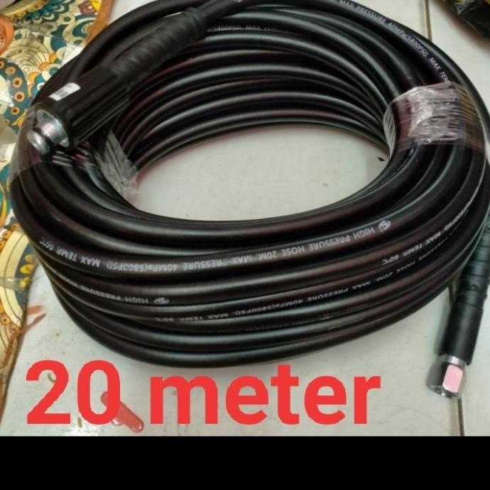 Selang steam 20 meter jet cleaner HL cuci motor mobil cuci ac