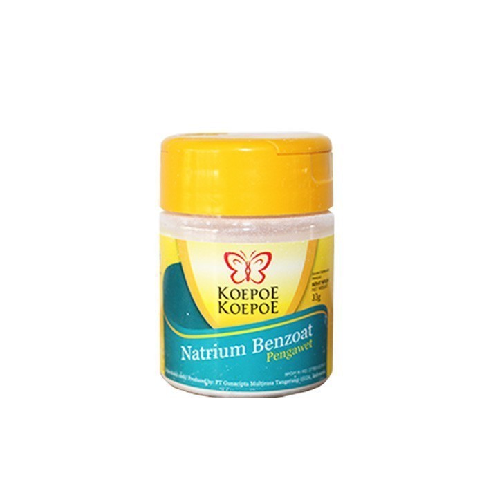 

KOEPOE KOEPOE Natrium Benzoat 33gr