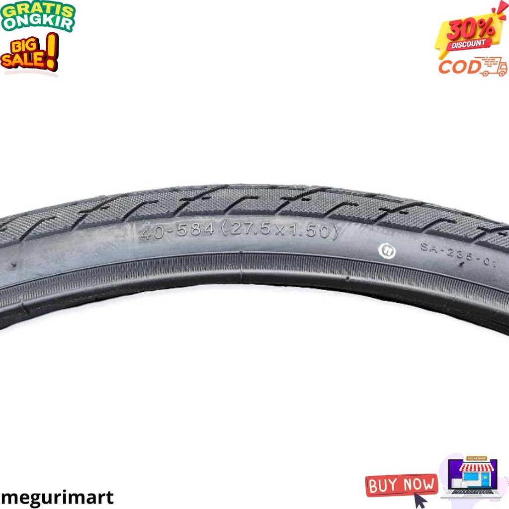 Ban Luar Sepeda 27.5 X 1.50 Swallow Deli Tire 27.5X1.50 150 Sa-235-01 Sa 235 Mtb Mountain Bike D Sal