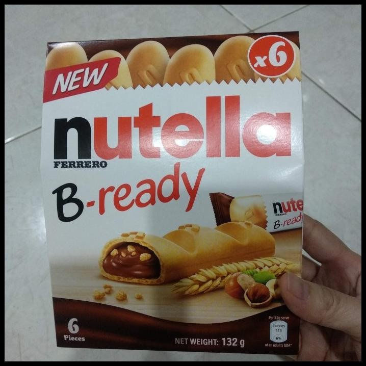 

Nutella Bready Pack (Isi 6 Pcs)