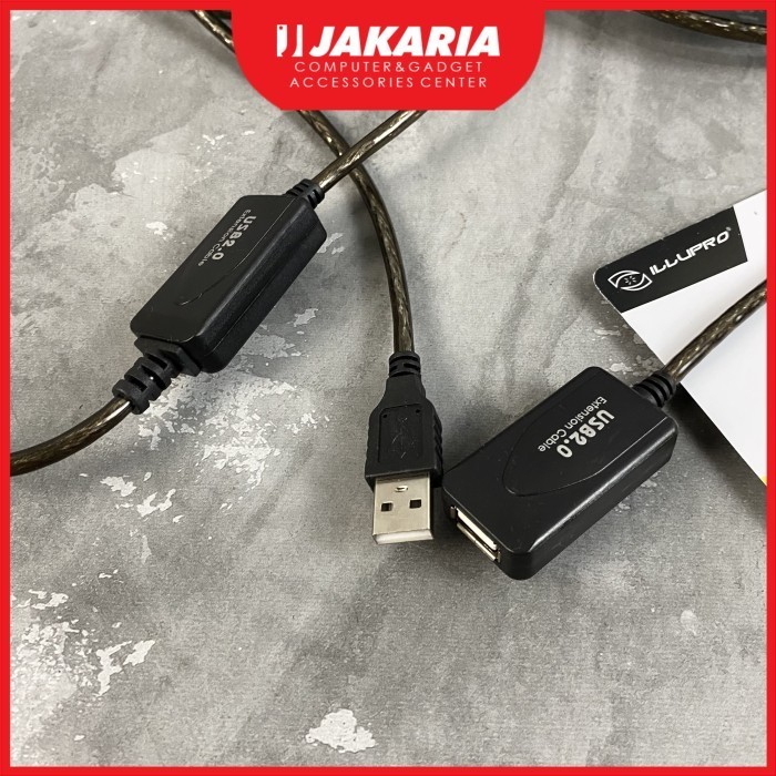 TERMURAH Kabel USB Extension Aktif 20m USB 2.0 Extension AM - AF 20 meter
