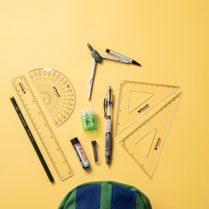 

Best Seller School Set - 02 Butterfly / Alat Tulis set Hemat