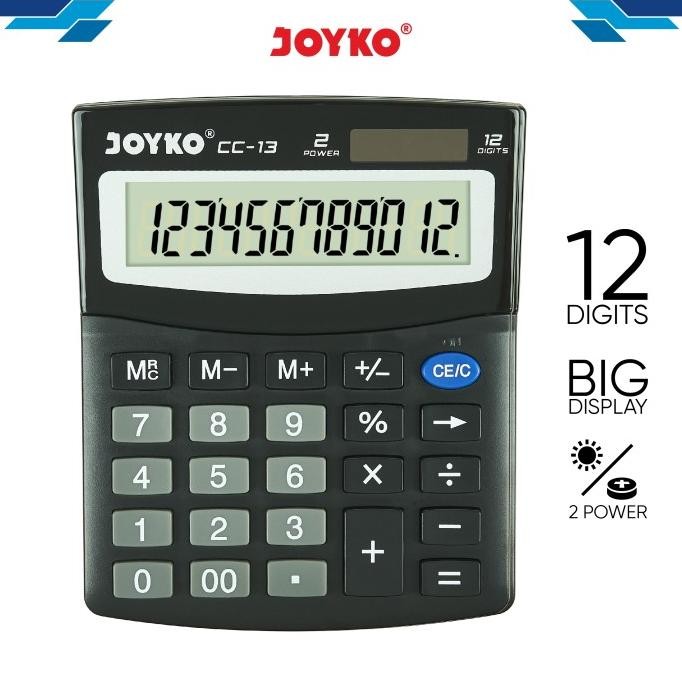 

asd-86 Calculator / Kalkulator Joyko CC-13 / 12 Digits Original