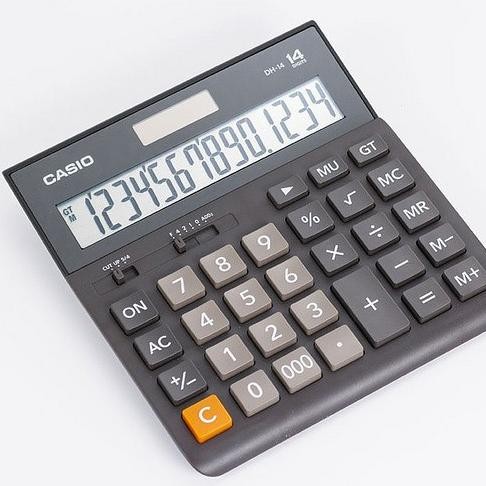 

Viral Casio DH 14 - Calculator Desktop Kalkulator Meja Kantor Office DH-14 Termurah
