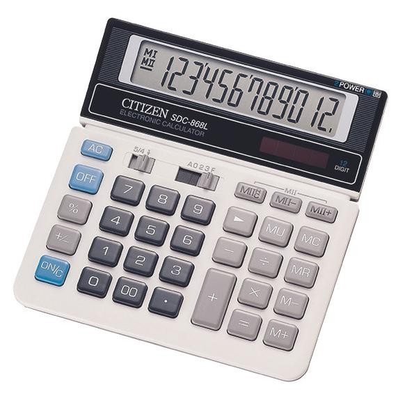 

eqw-68 Kalkulator Citizen SDC 868 L Mark Up Calculation Viral