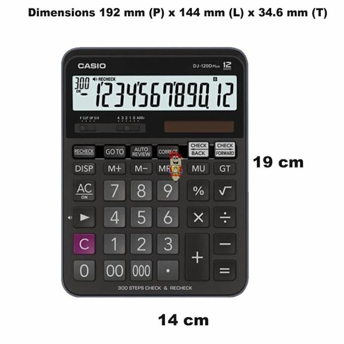 

Aw89 Kalkulator Casio DJ-120D Sale