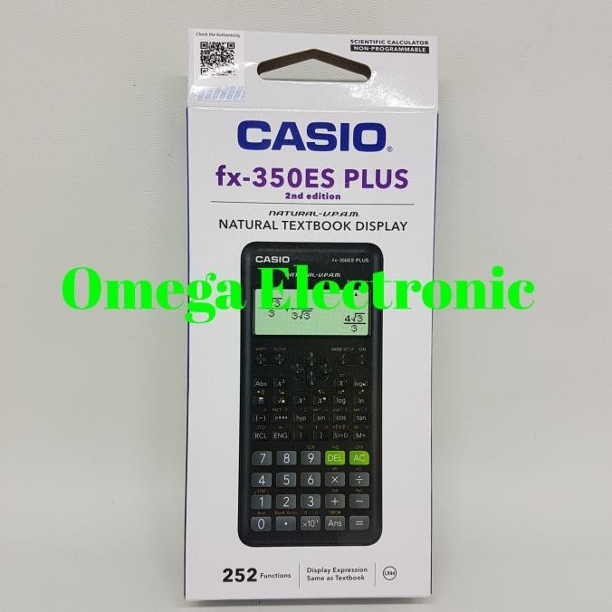 

TR21 Casio FX-350ES PLUS Scientific Calculator Kalkulator Sekolah Kuliah Termurah