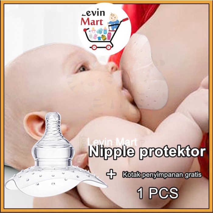 Terlaris Pelindung Payudara Puting Asi Ibu Menyusui Dot Shield Nipple Silicon