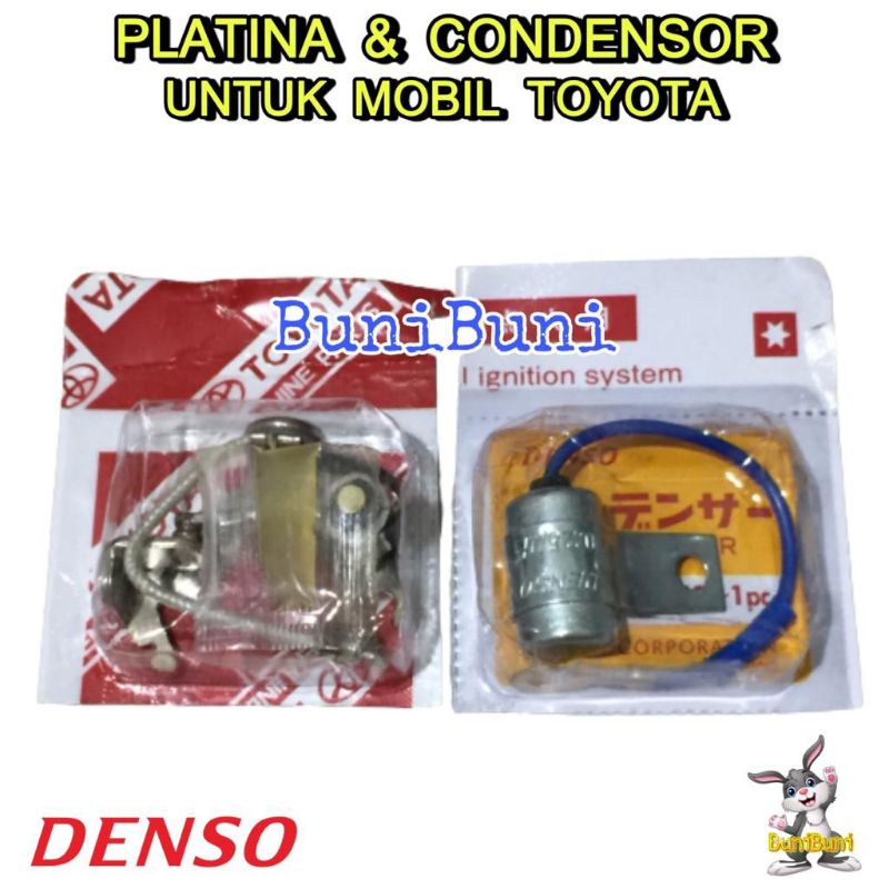 PLATINA CONDENSOR Untuk Mobil TOYOTA KIJANG Lama / Super 5K / Grand / Rover / Kapsul 7K