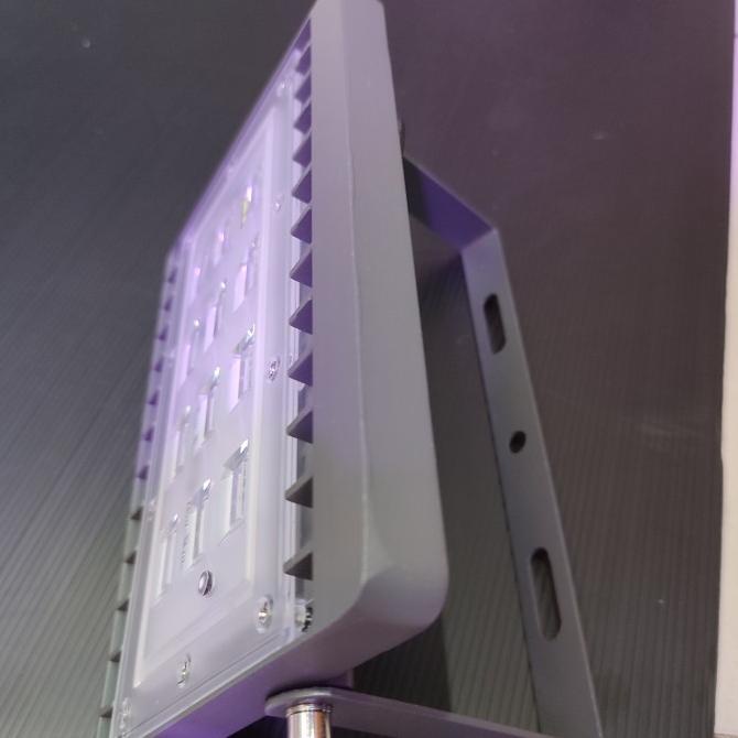 Kap Sorot Lampu Tembak Led Flood Light Biru Blue Outdoor Ikan Laut