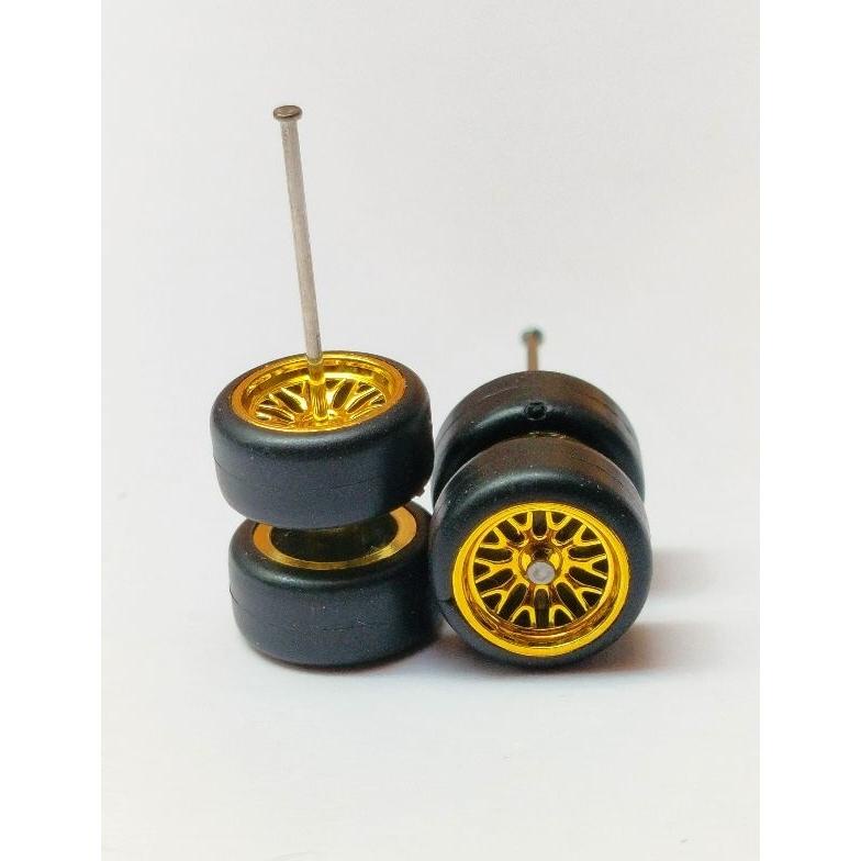 Grosir Ban Karet Hotwheels Bbb Chrome Gold