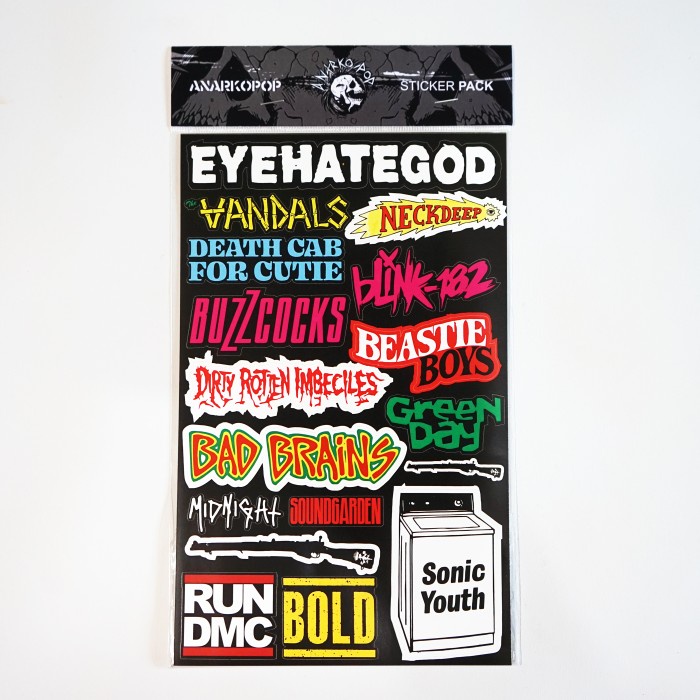 

Sticker Pack Band Isi 27 Pcs